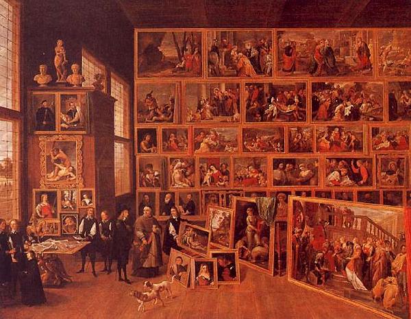    David Teniers The Archduke Leopold's Gallery china oil painting image